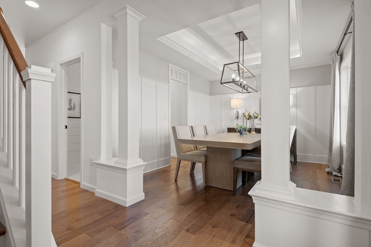 Dining Room of the McKenna Model from Garman Builders