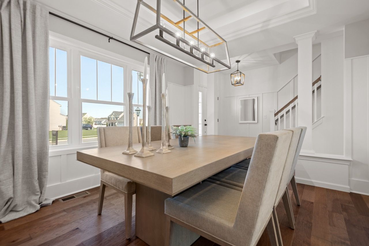 Dining Room of the McKenna Model from Garman Builders