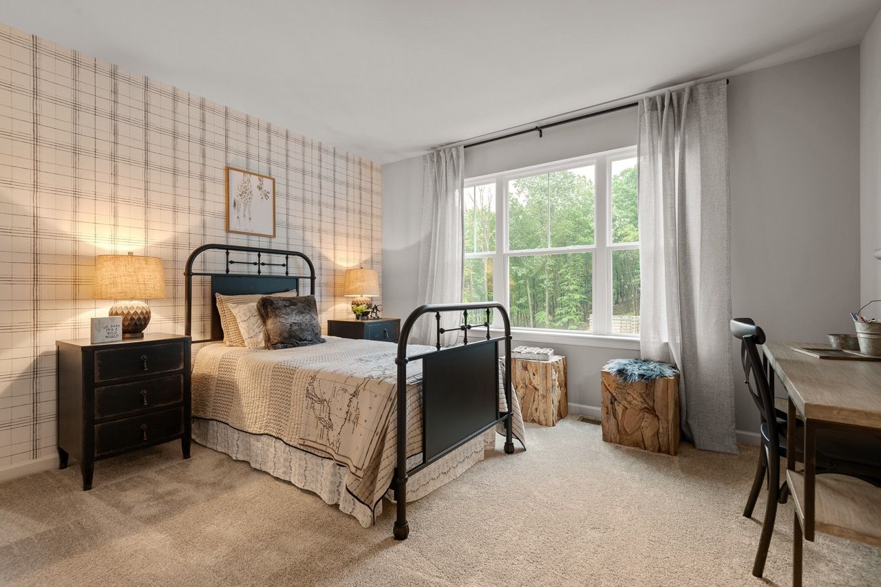 Large Bedroom of the Nottingham Model from Garman Builders