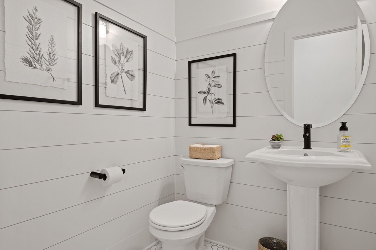 Bathroom of the McKenna Model from Garman Builders