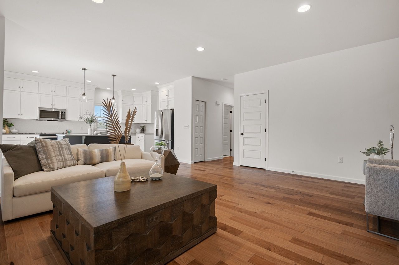 Living Room of the McKenna Model from Garman Builders