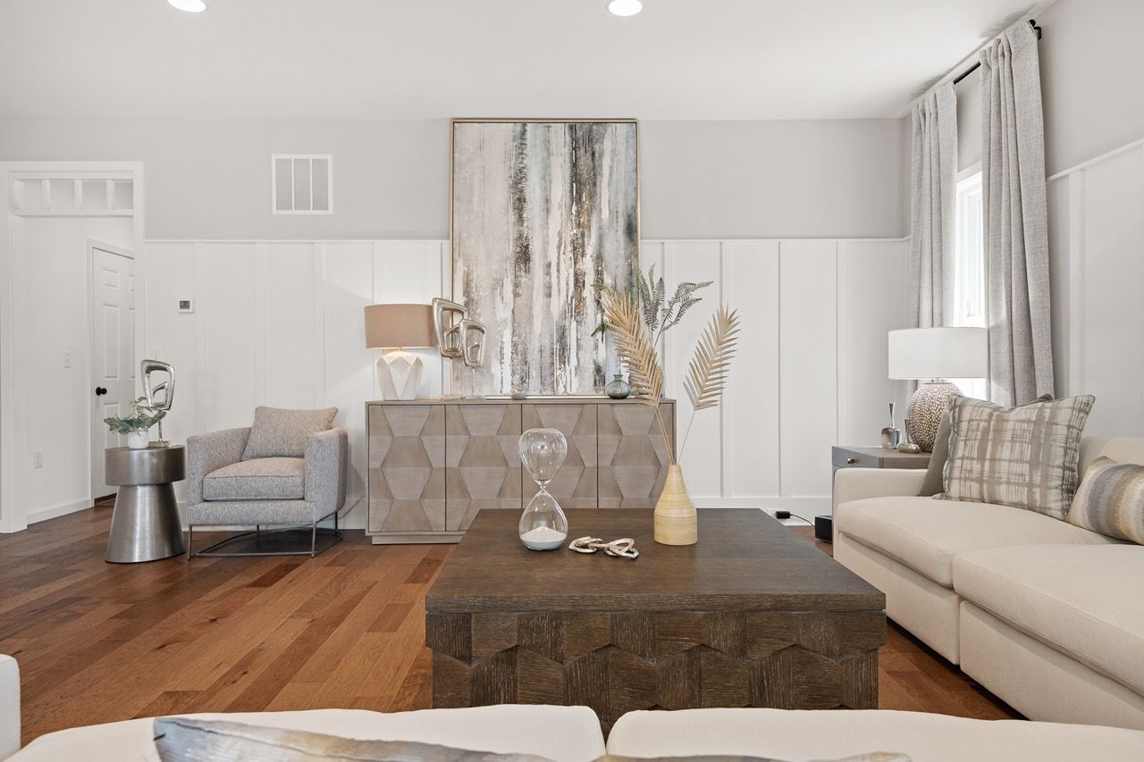 Living Room of the McKenna Model from Garman Builders