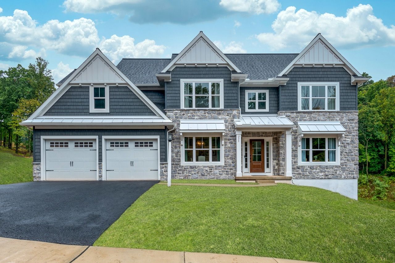 Floorplan of the Nottingham Model from Garman Builders