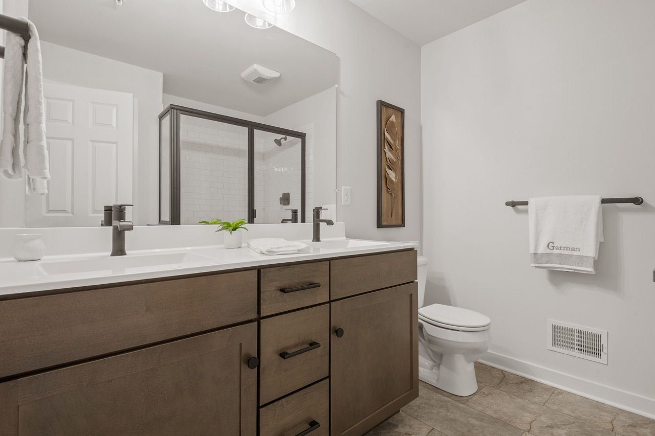 Full Bathroom of the Flynn Model from Garman Builders