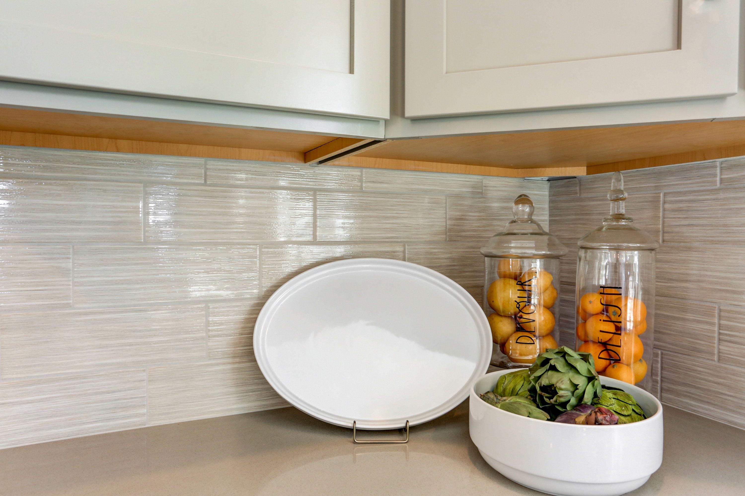 Kitchen counter in the Avondale model from Garman Builders