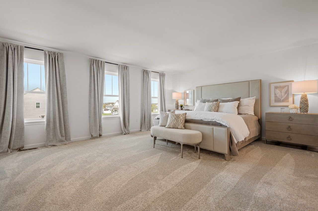 Large Bedroom of the McKenna Model from Garman Builders