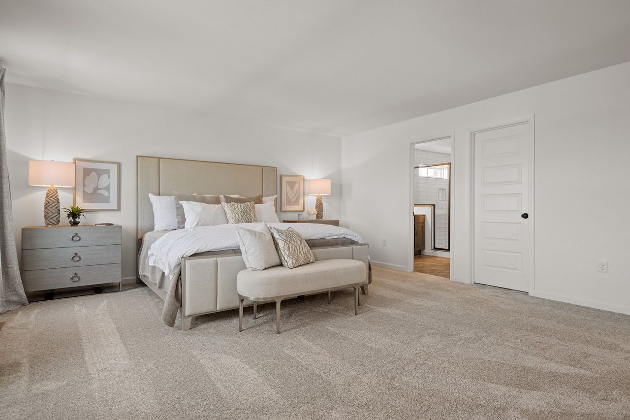Large Bedroom of the McKenna Model from Garman Builders