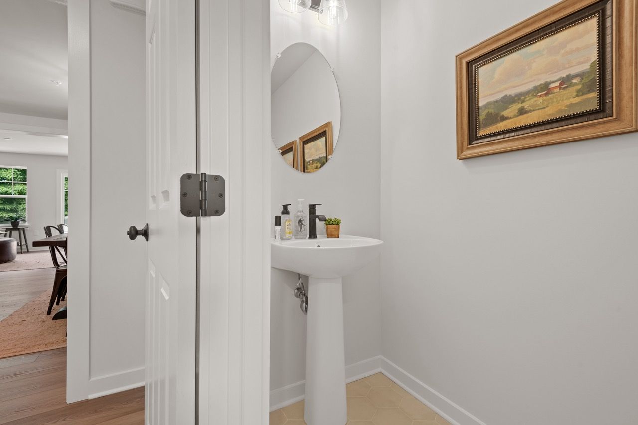 Powder Room of the Flynn Model from Garman Builders