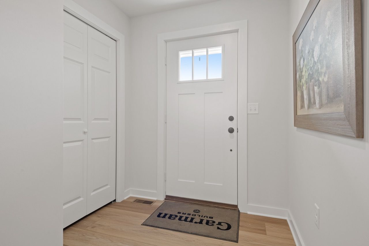 Front Door of the Flynn Model from Garman Builders