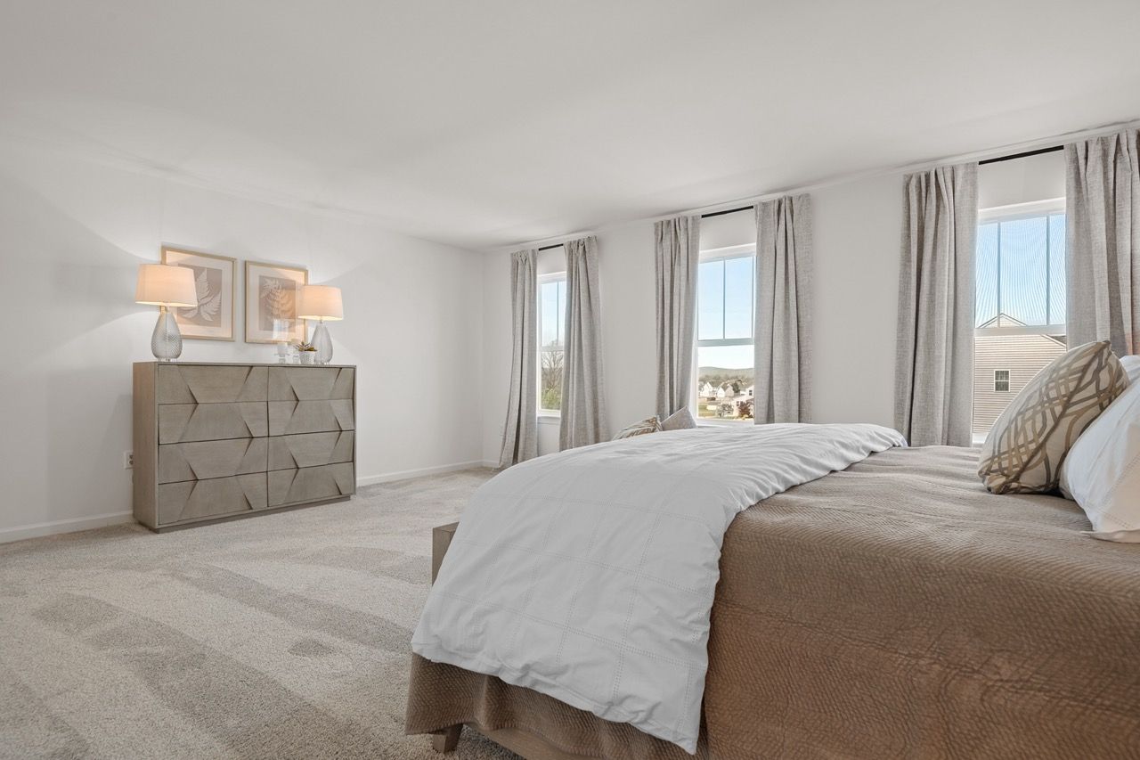 Large Bedroom of the McKenna Model from Garman Builders