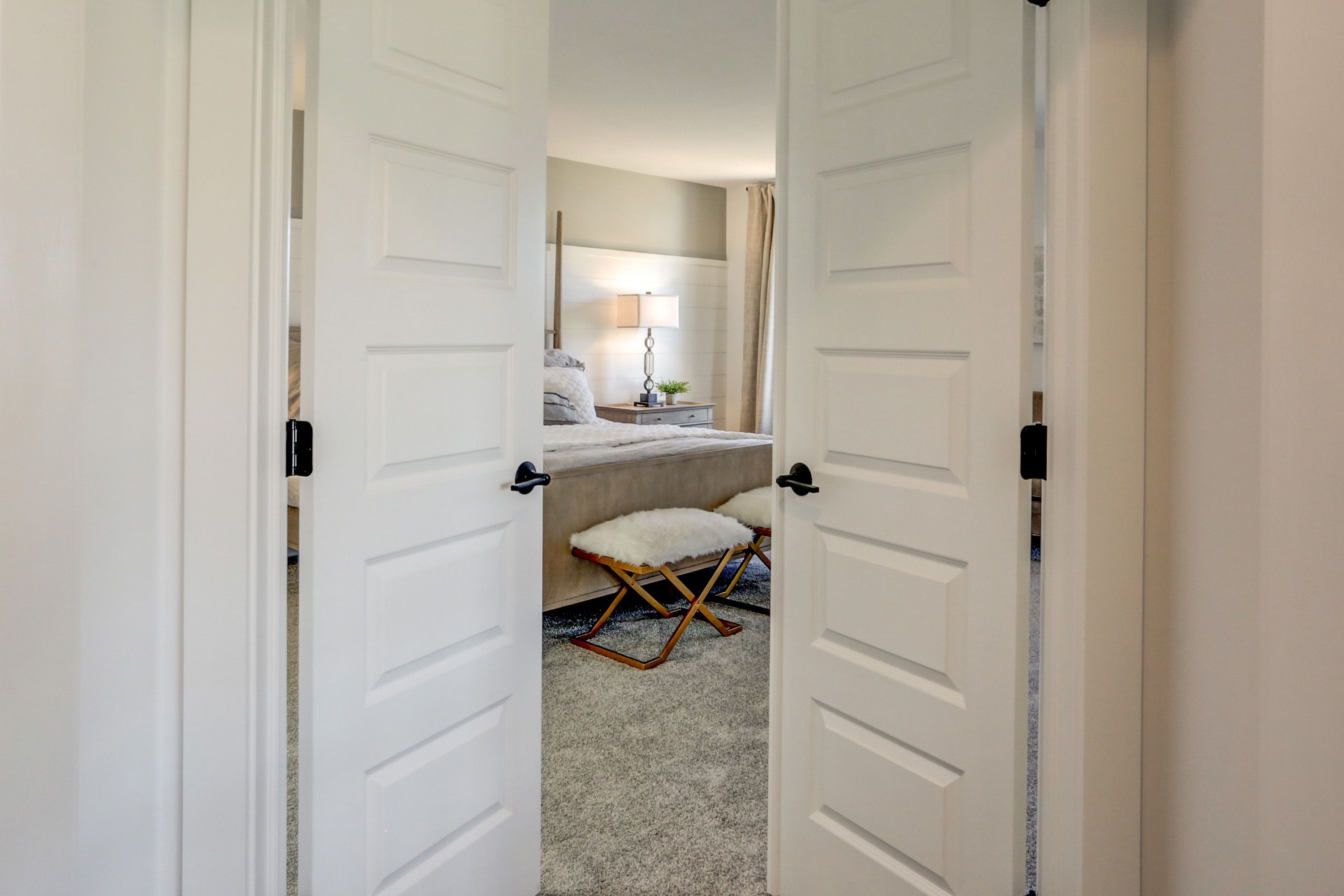 Bedroom in the Avondale model from Garman Builders