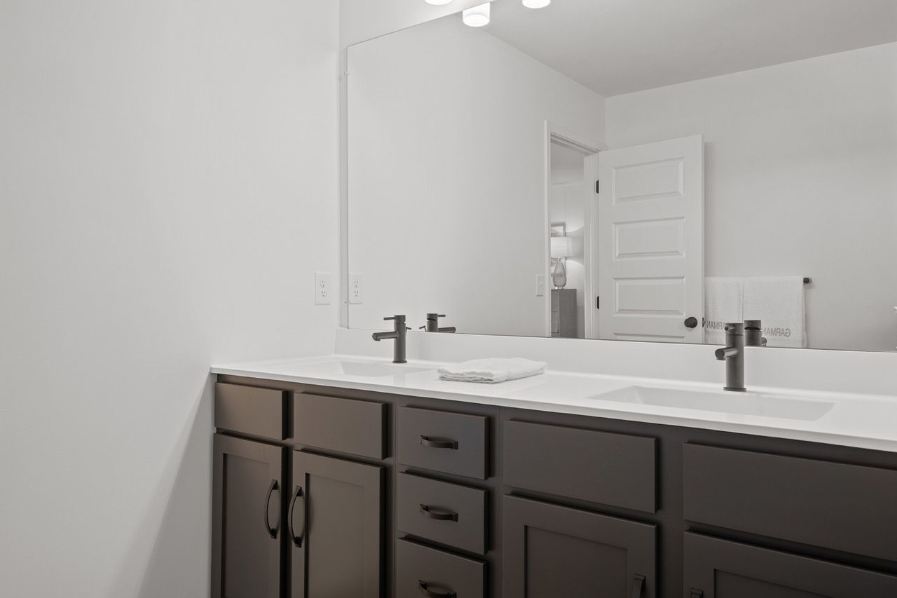 Full Bathroom of the McKenna Model from Garman Builders
