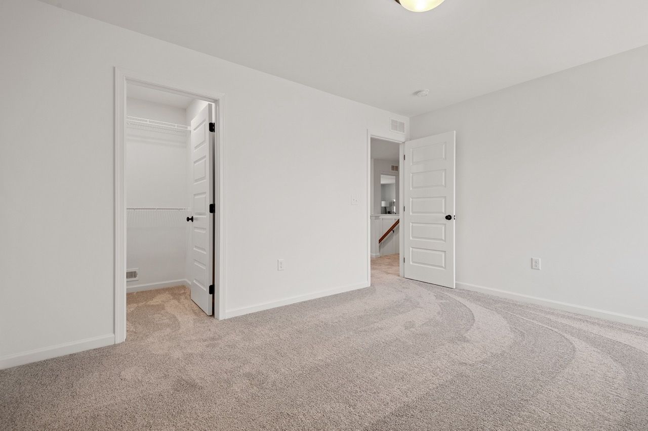 Empty Bedroom of the McKenna Model from Garman Builders