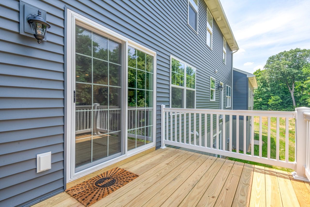 Back Deck of the Flynn Model from Garman Builders