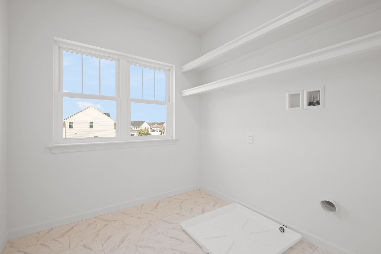 Laundry Room of the McKenna Model from Garman Builders