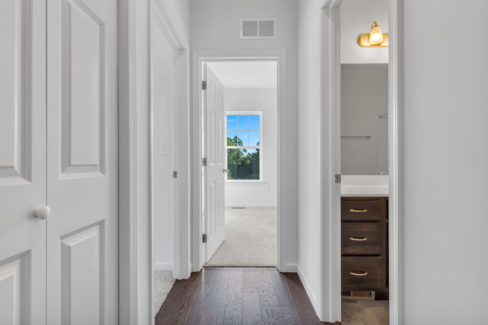 Hallway of the Dalton Model from Garman Builders