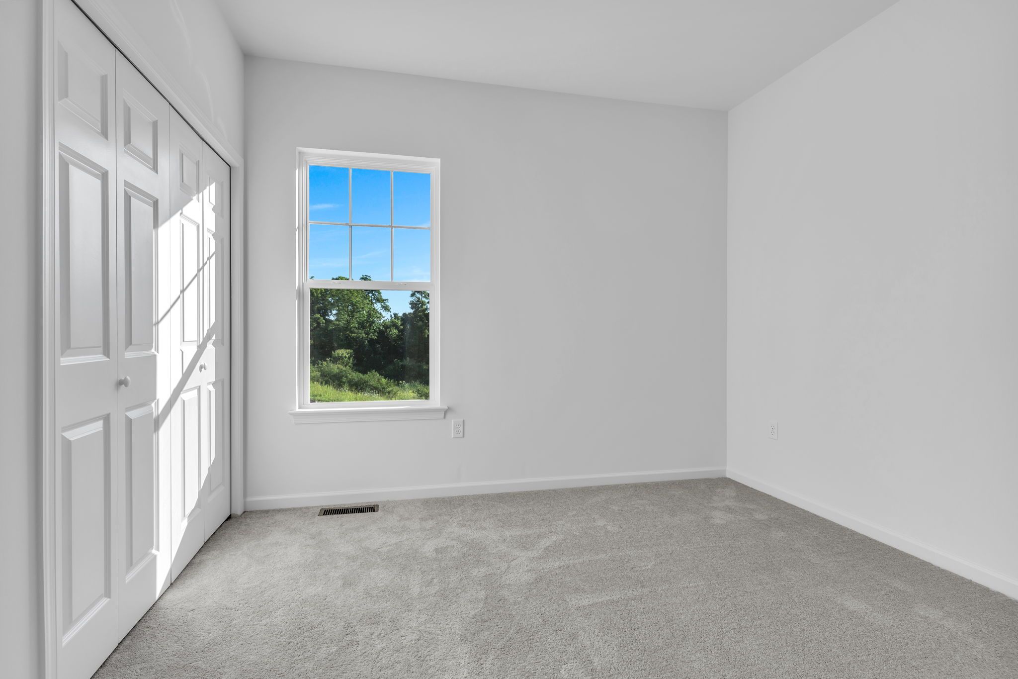 Bedroom of the Dalton Model from Garman Builders