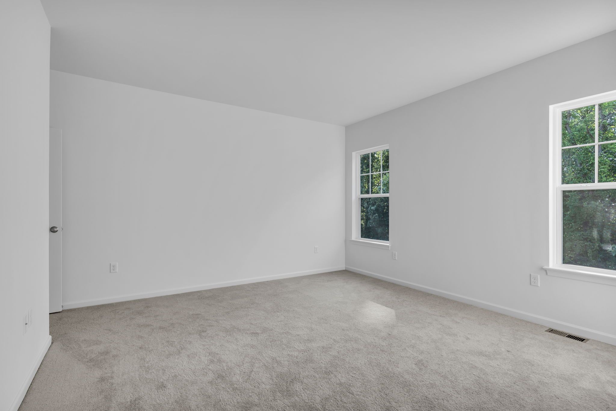 Empty Bedroom of the Dalton Model from Garman Builders