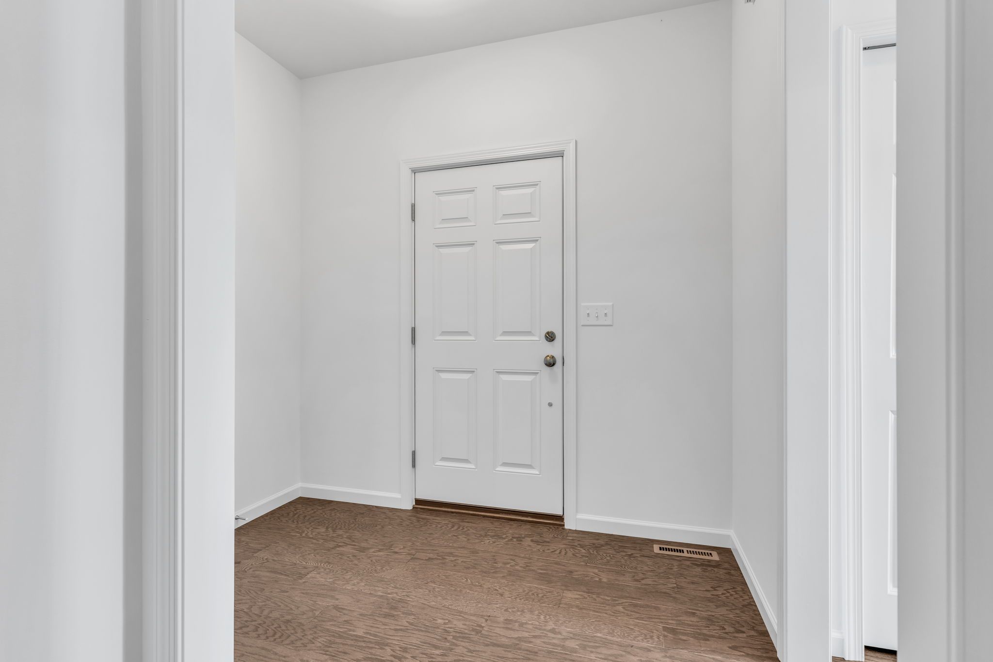 Front entrance of the Dalton Model from Garman Builders