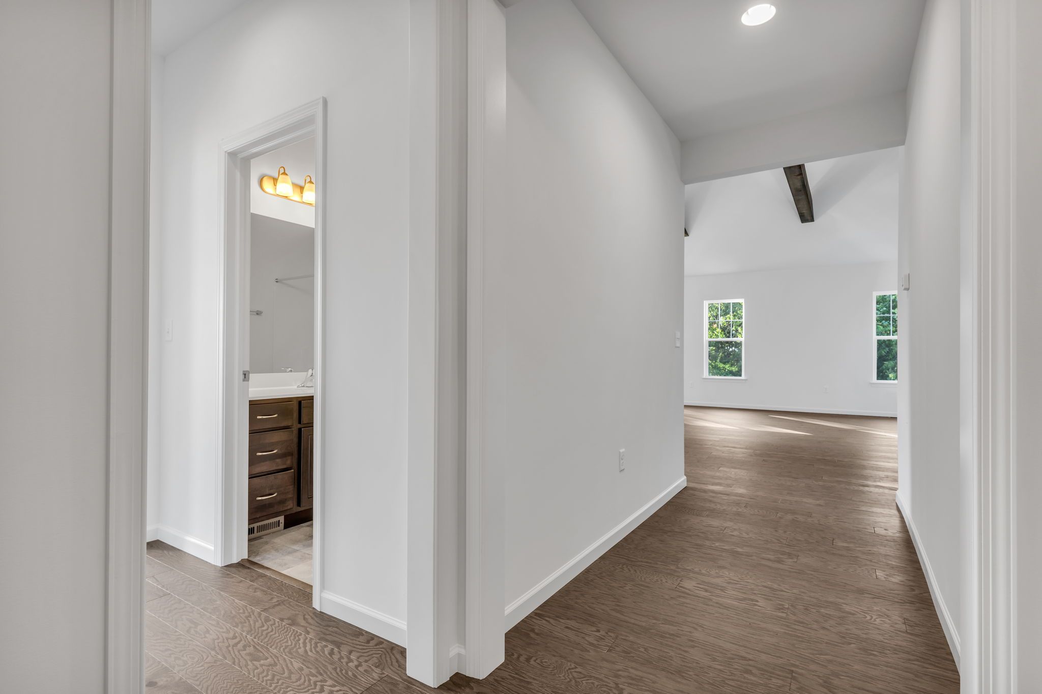 Hallway of the Dalton Model from Garman Builders