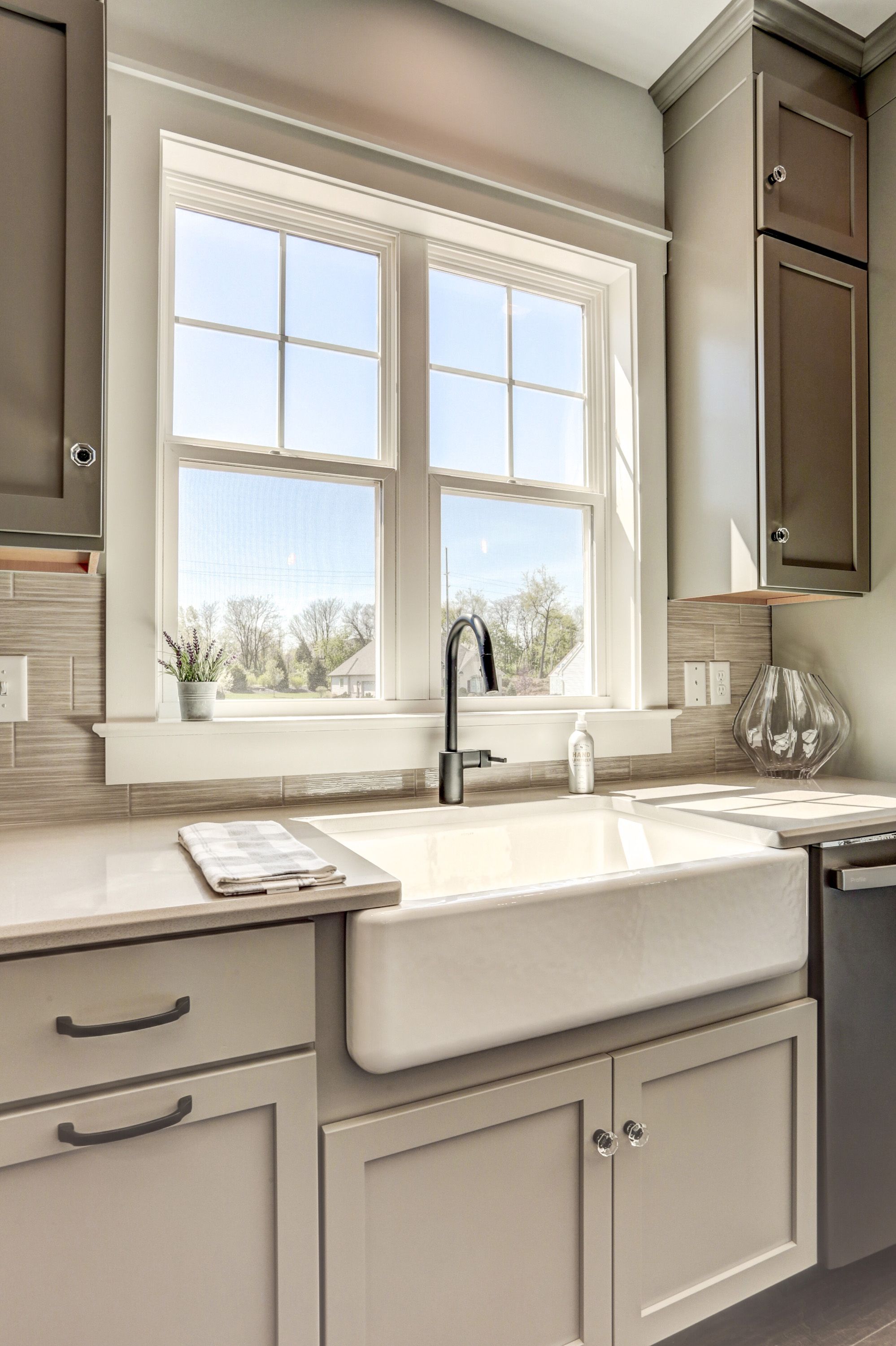 Kitchen in the Avondale model from Garman Builders