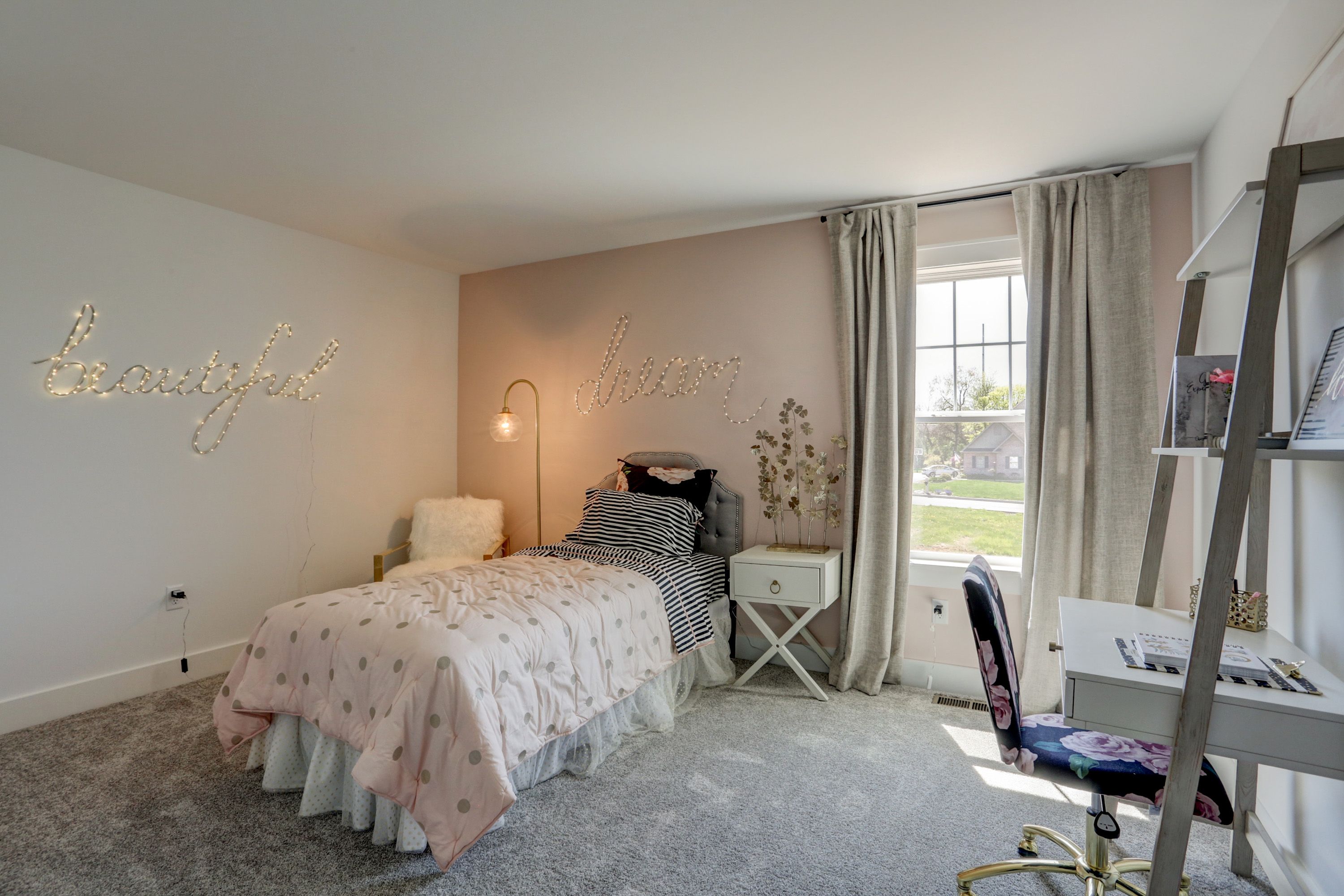 Bedroom in the Avondale model from Garman Builders