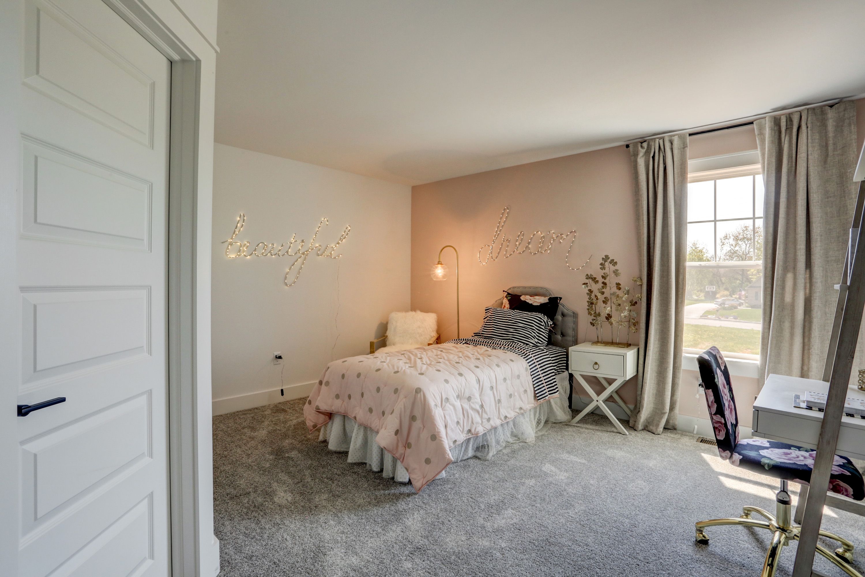 Bedroom in the Avondale model from Garman Builders