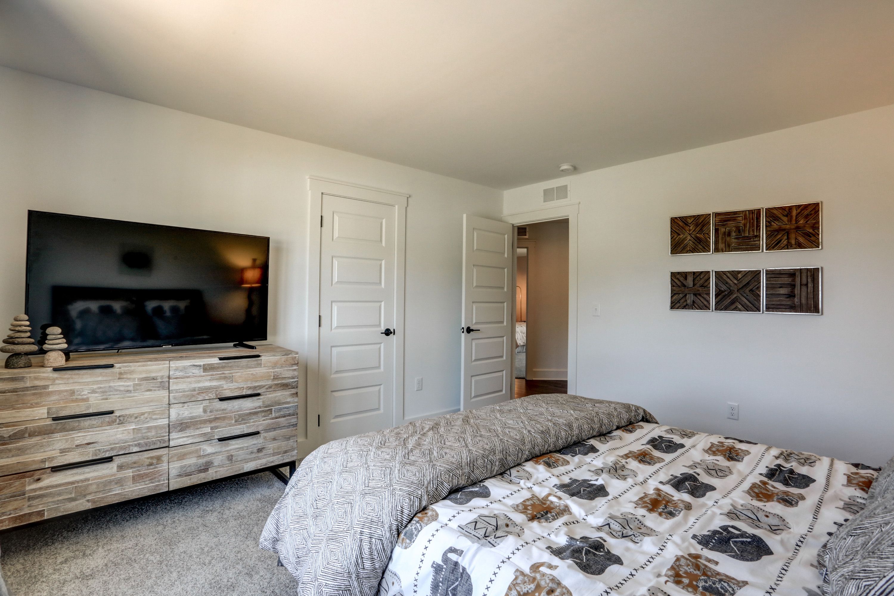 Bedroom in the Avondale model from Garman Builders