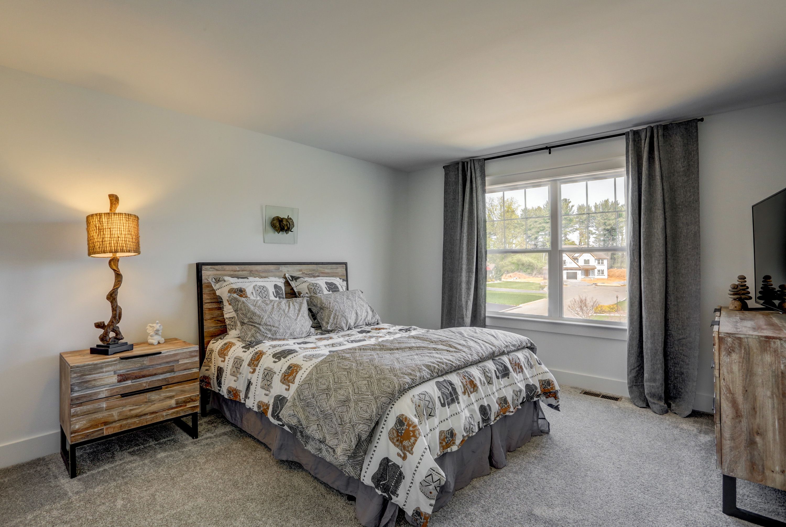 Bedroom in the Avondale model from Garman Builders