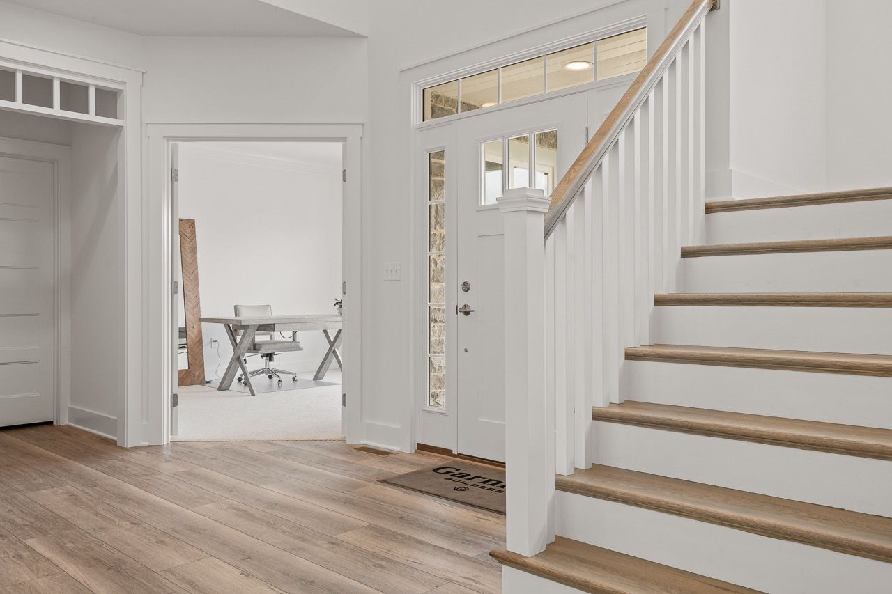 Home Office of the Leighton Model from Garman Builders