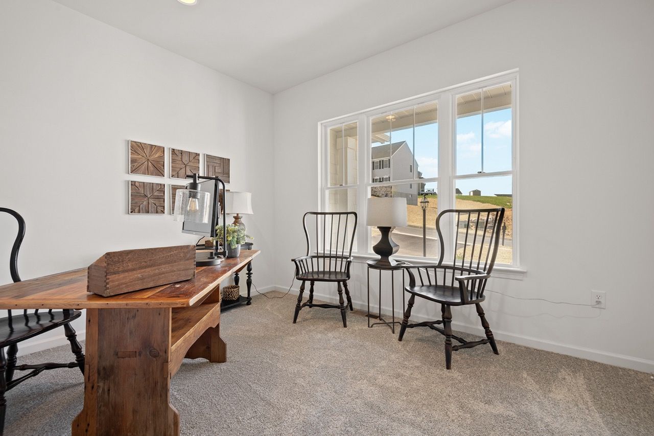 Office of the Blakely model from Garman Builders