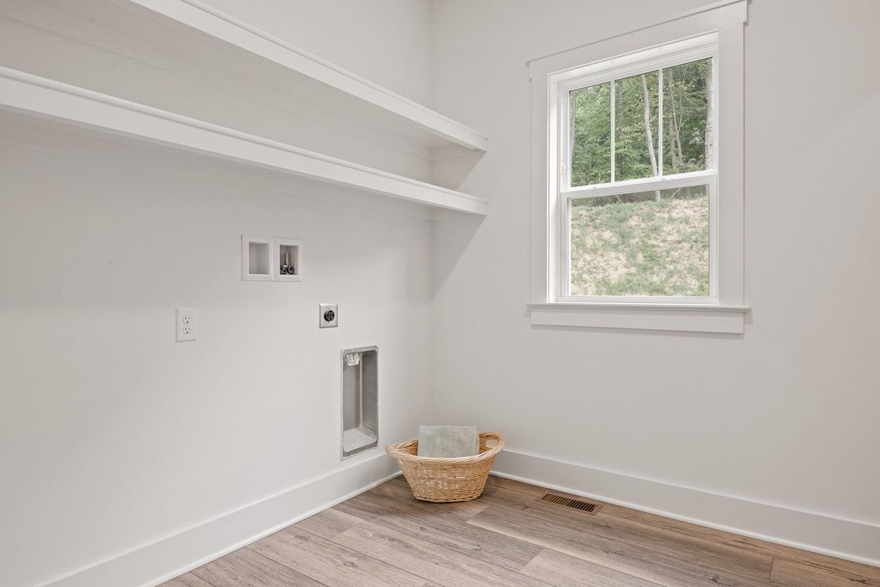 Laundry Room of the Leighton Model from Garman Builders