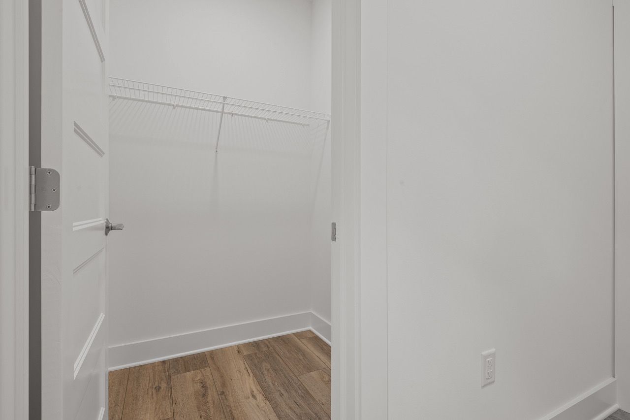 Empty Closet of the Leighton Model from Garman Builders