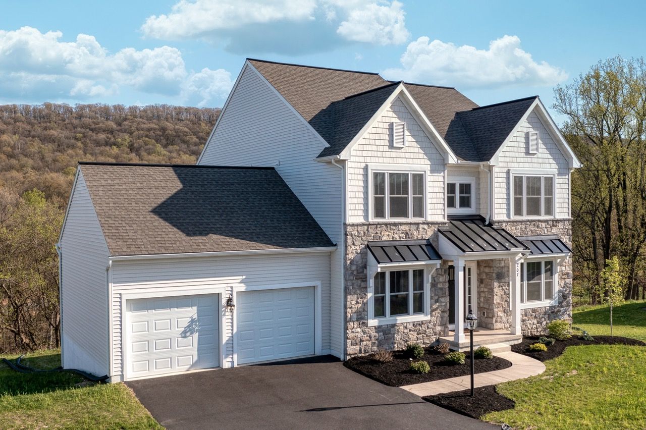 Front Elevation of the Maddox Model from Garman Builders