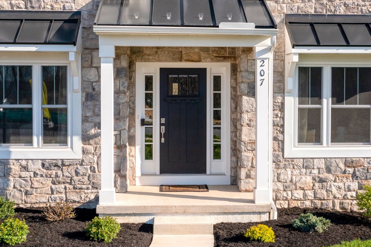 Front Elevation of the Maddox Model from Garman Builders