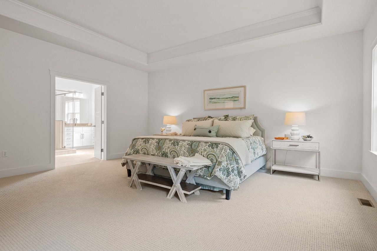 Full Bedroom of the Leighton Model from Garman Builders