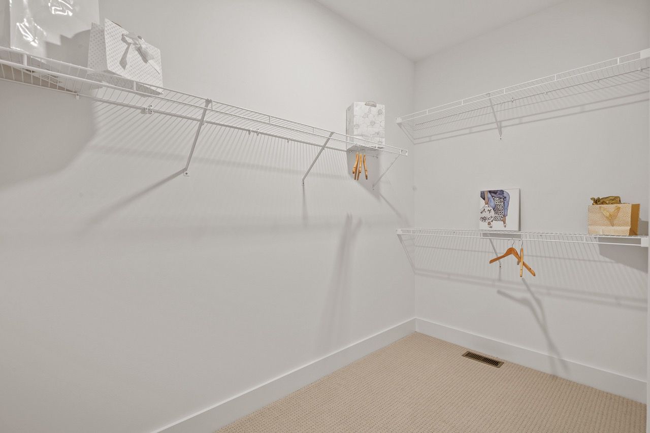 Empty Closet of the Leighton Model from Garman Builders