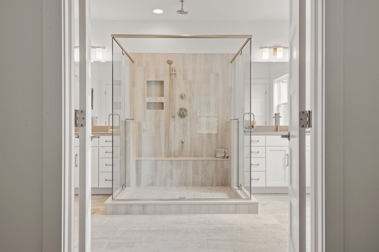Full Bathroom of the Leighton Model from Garman Builders