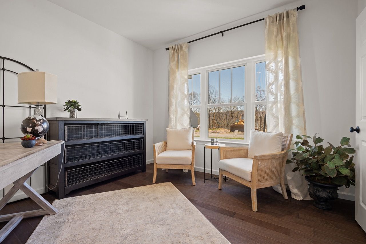 Home Office of the Maddox Model from Garman Builders