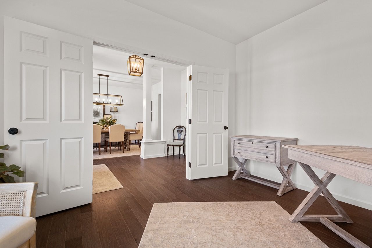 Home Office of the Maddox Model from Garman Builders