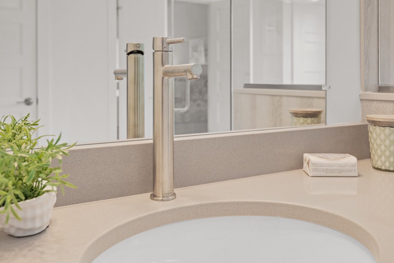 Full Bathroom of the Leighton Model from Garman Builders