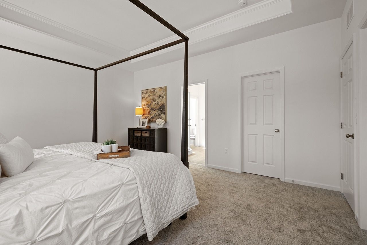 Bedroom of the Blakely model from Garman Builders