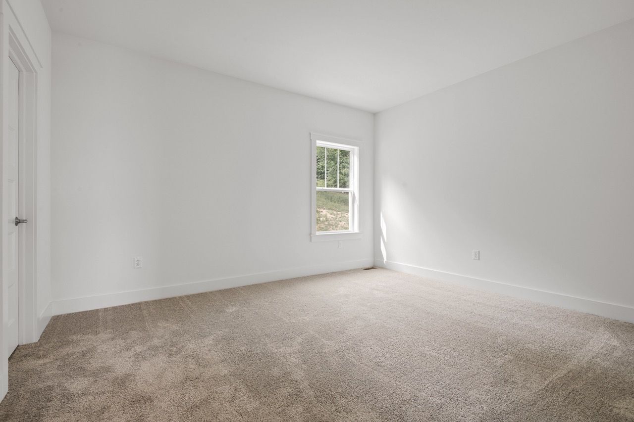 Empty Bedroom of the Leighton Model from Garman Builders