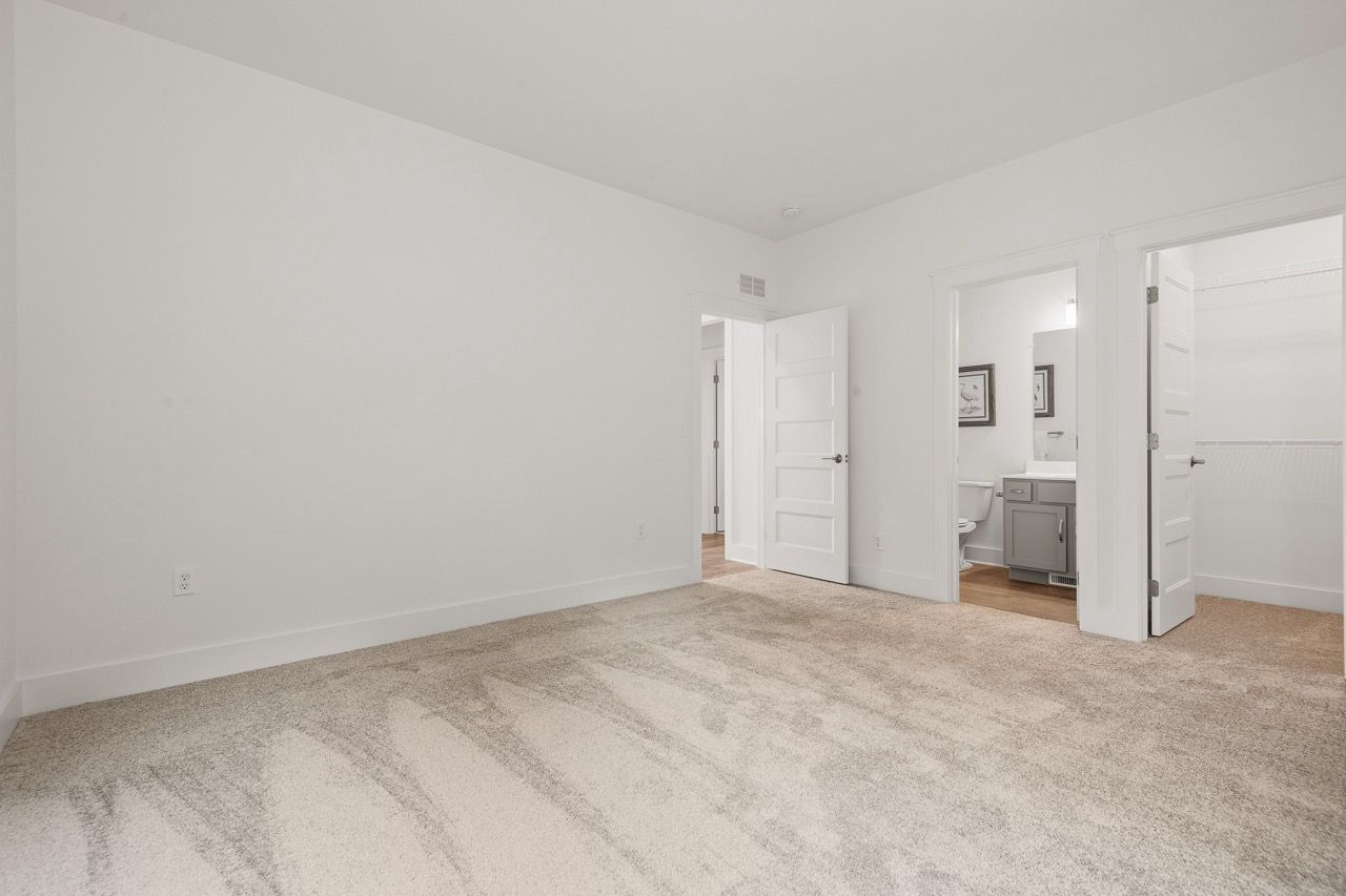Empty Bedroom of the Leighton Model from Garman Builders