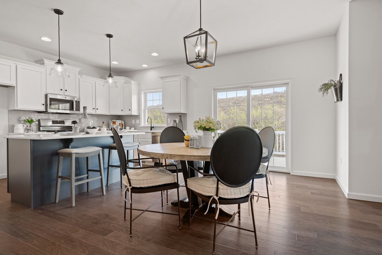 Kitchen of the Maddox Model from Garman Builders