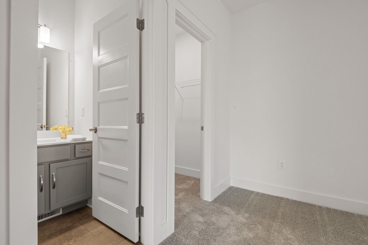 Empty Bedroom of the Leighton Model from Garman Builders