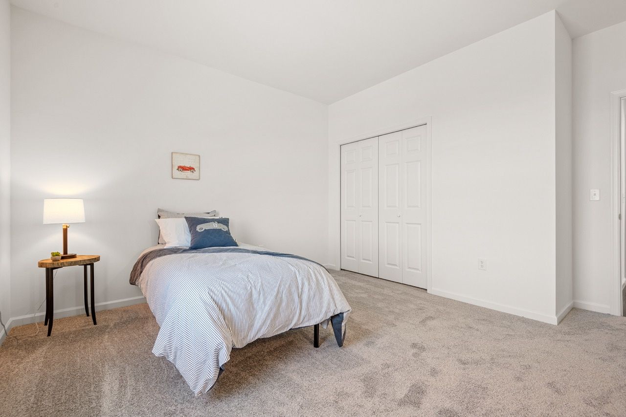 Bedroom of the Blakely model from Garman Builders
