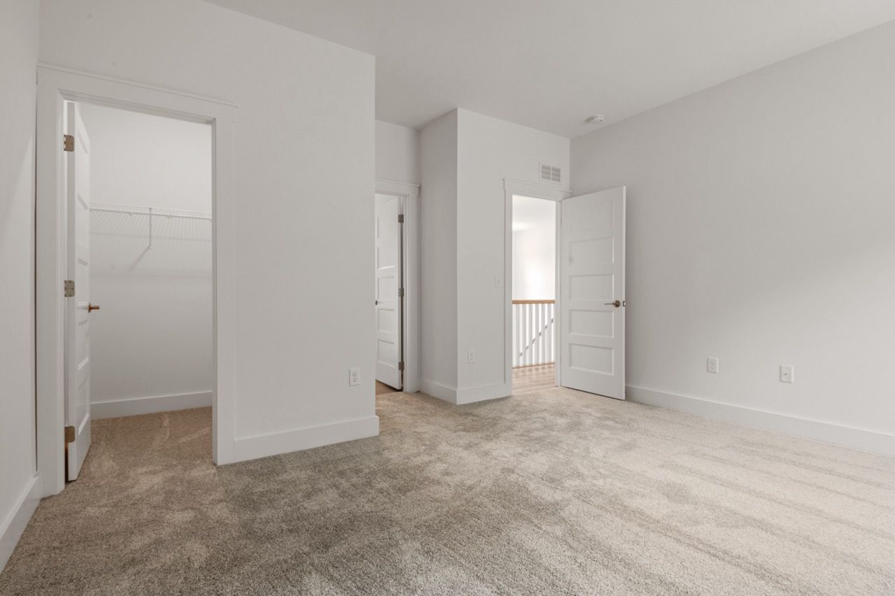 Empty Bedroom of the Leighton Model from Garman Builders