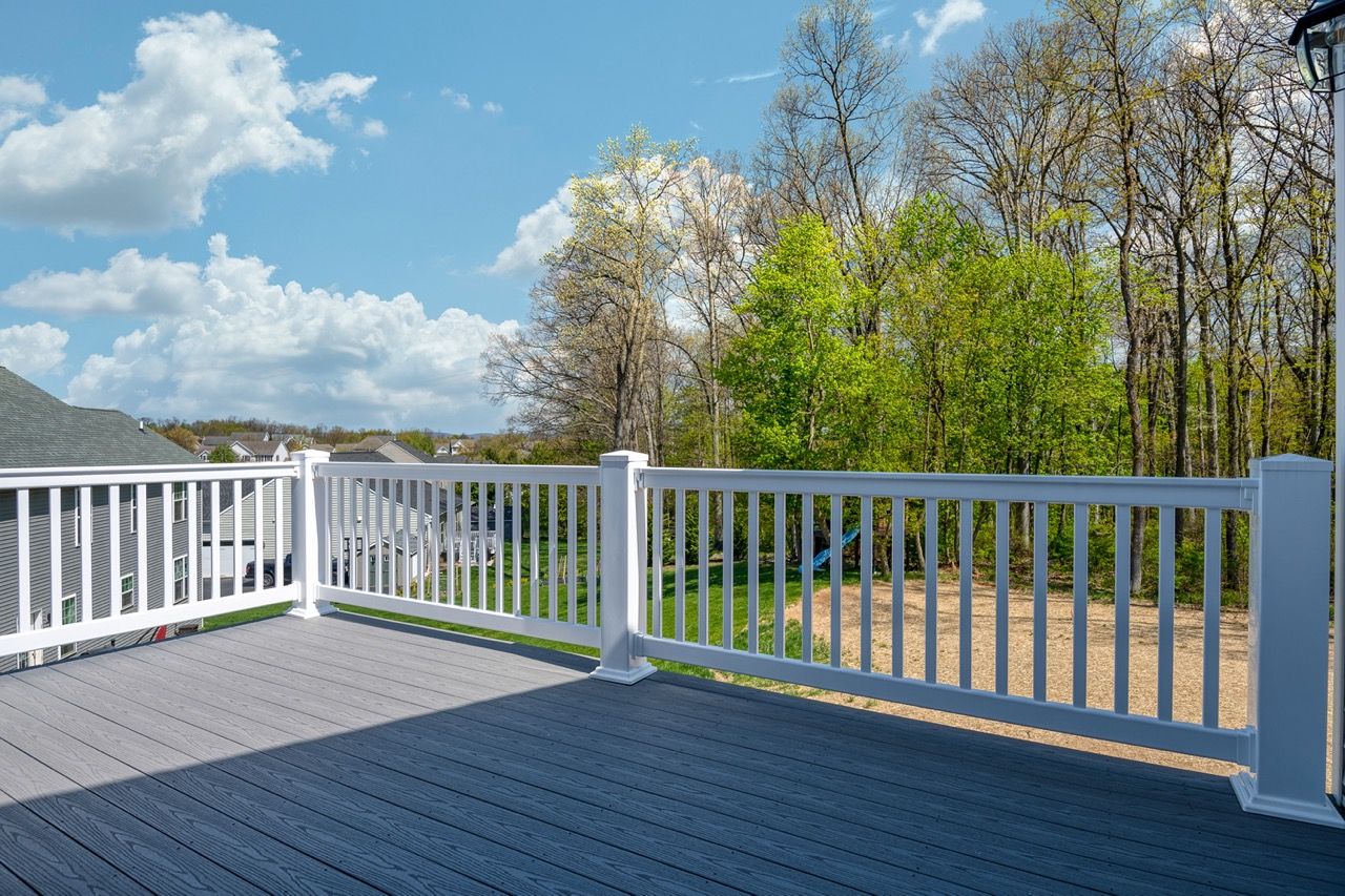 Back Porch of the Blakely model from Garman Builders