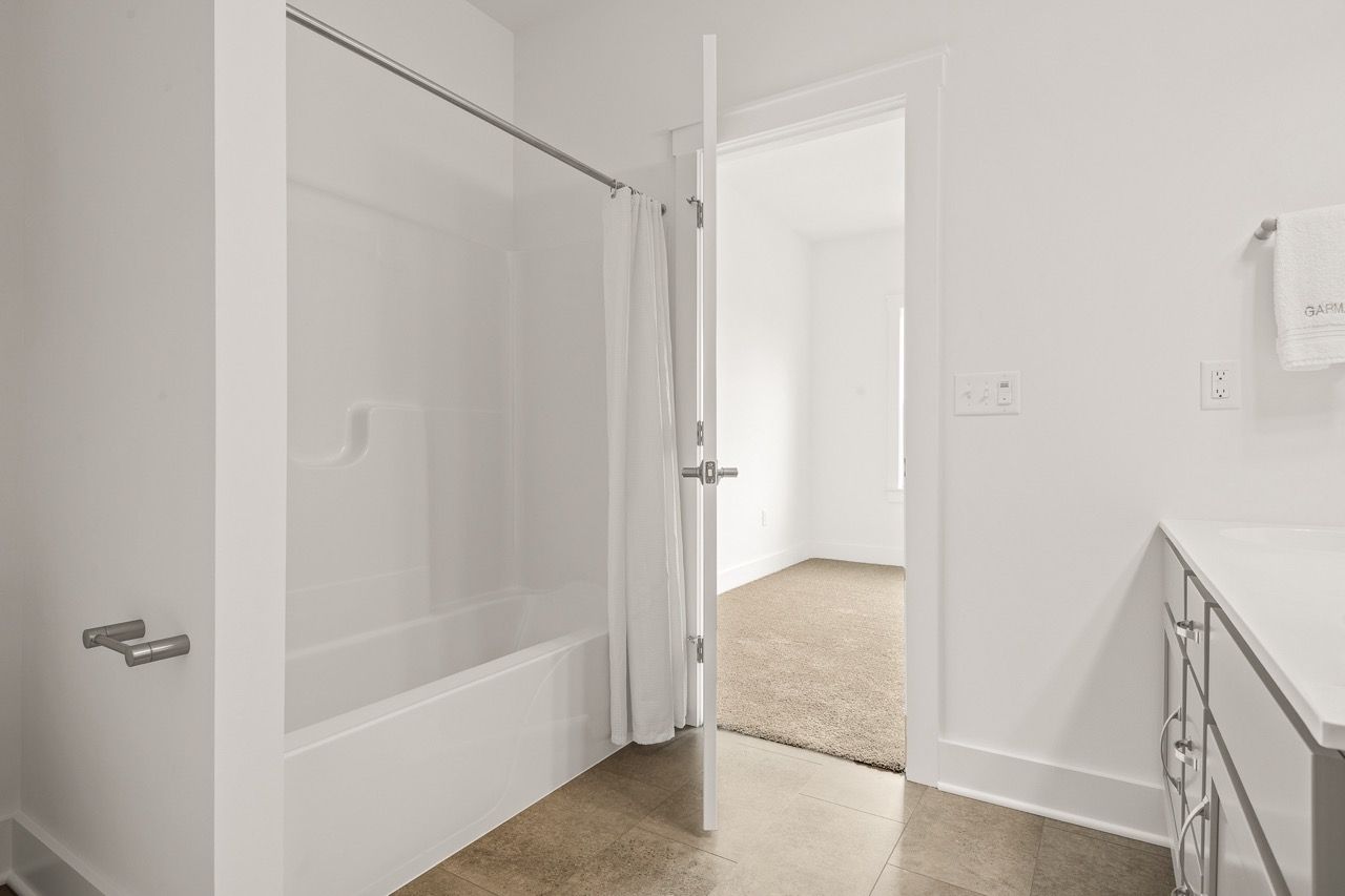 Full Bathroom of the Leighton Model from Garman Builders